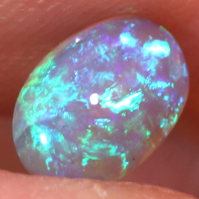 SOLID CRYSTAL OPAL Bright sparkling fire in 3D pattern